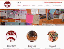 Tablet Screenshot of cyfcla.org